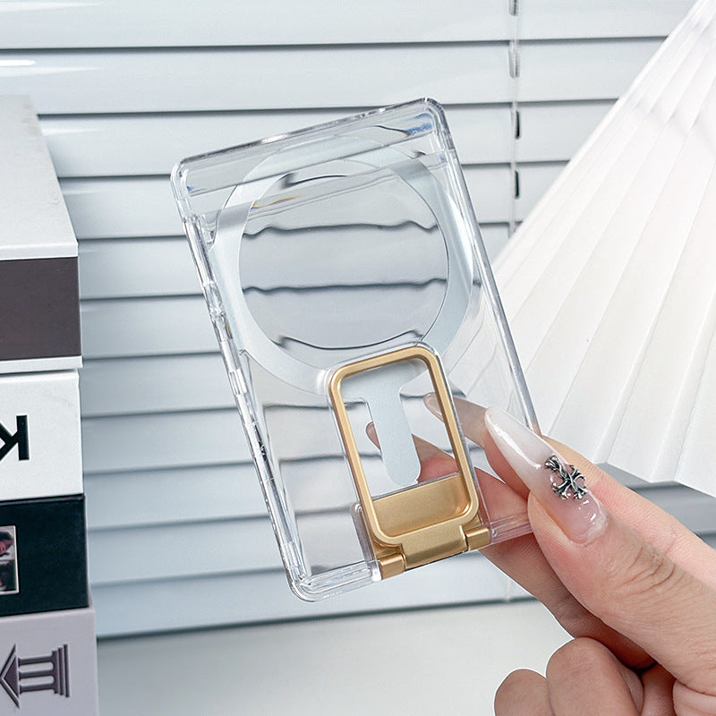 Compatible with Apple Magsafe Magnetic Phone Holder Card Holder PC Transparent Multifunctional Magnetic Card Holder Phone Accessories
