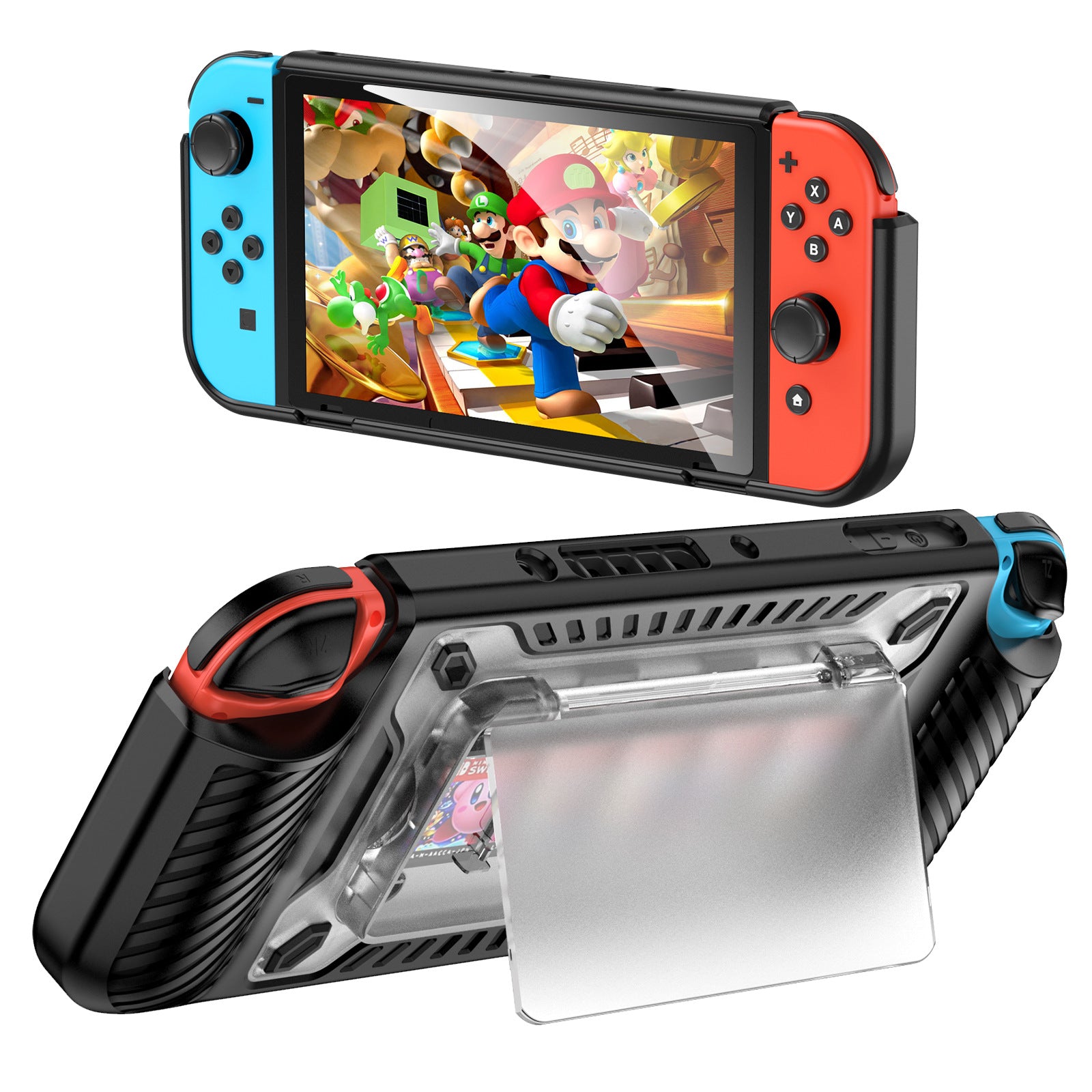 Cross-Border Wholesale Switch Protective Case Nintendo Console with Stand Detachable Controller Shell Switch 2 Protective Case