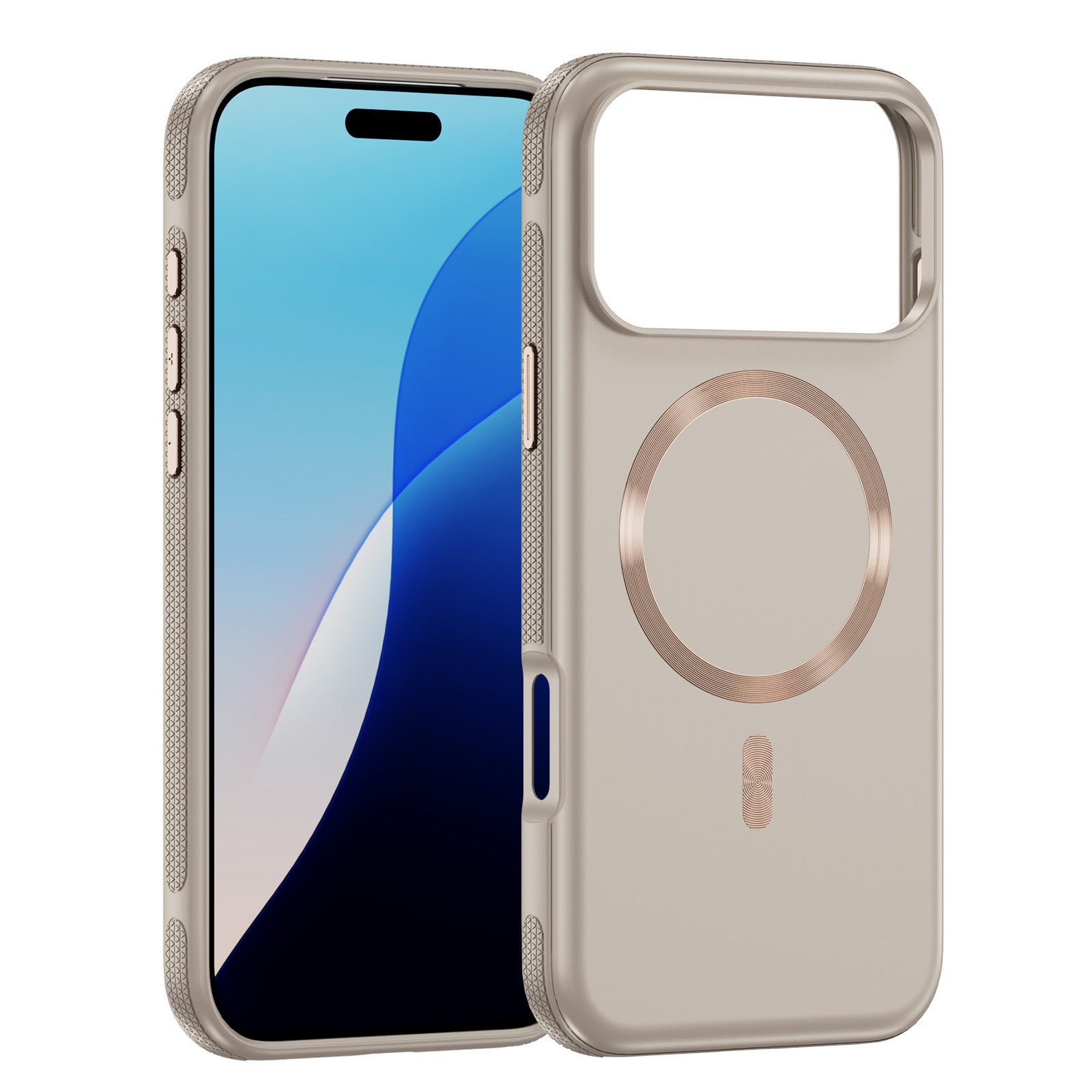 Magnetic Phone Case Compatible with iPhone Retro Phone Case Ins Style High-end Feel Apple 17 Pro Max Protective Cover