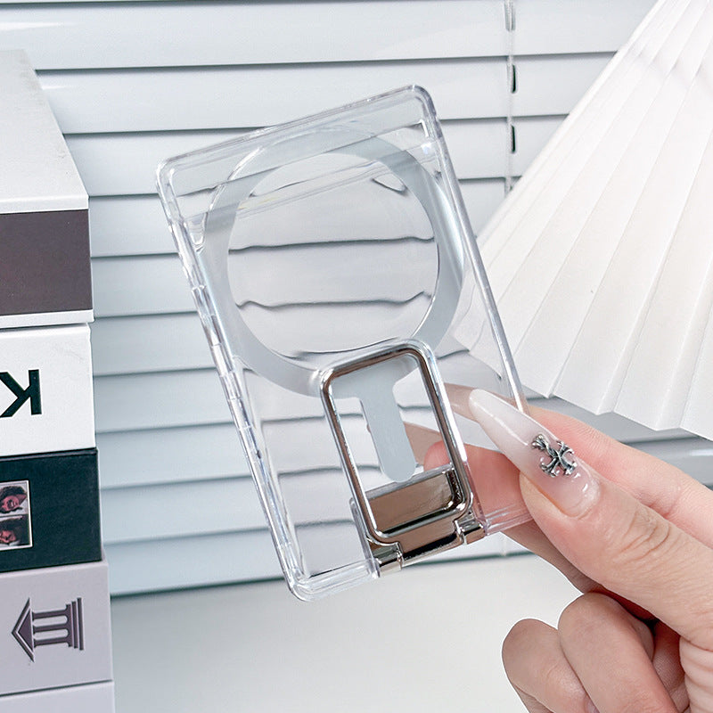 Compatible with Apple Magsafe Magnetic Phone Holder Card Holder PC Transparent Multifunctional Magnetic Card Holder Phone Accessories